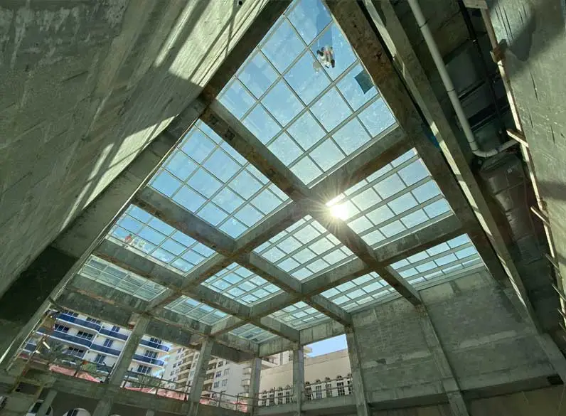 skylight installation